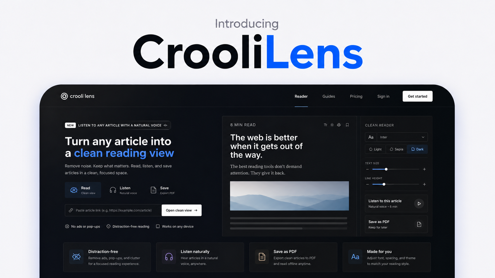 Introducing Crooli Lens editorial cover