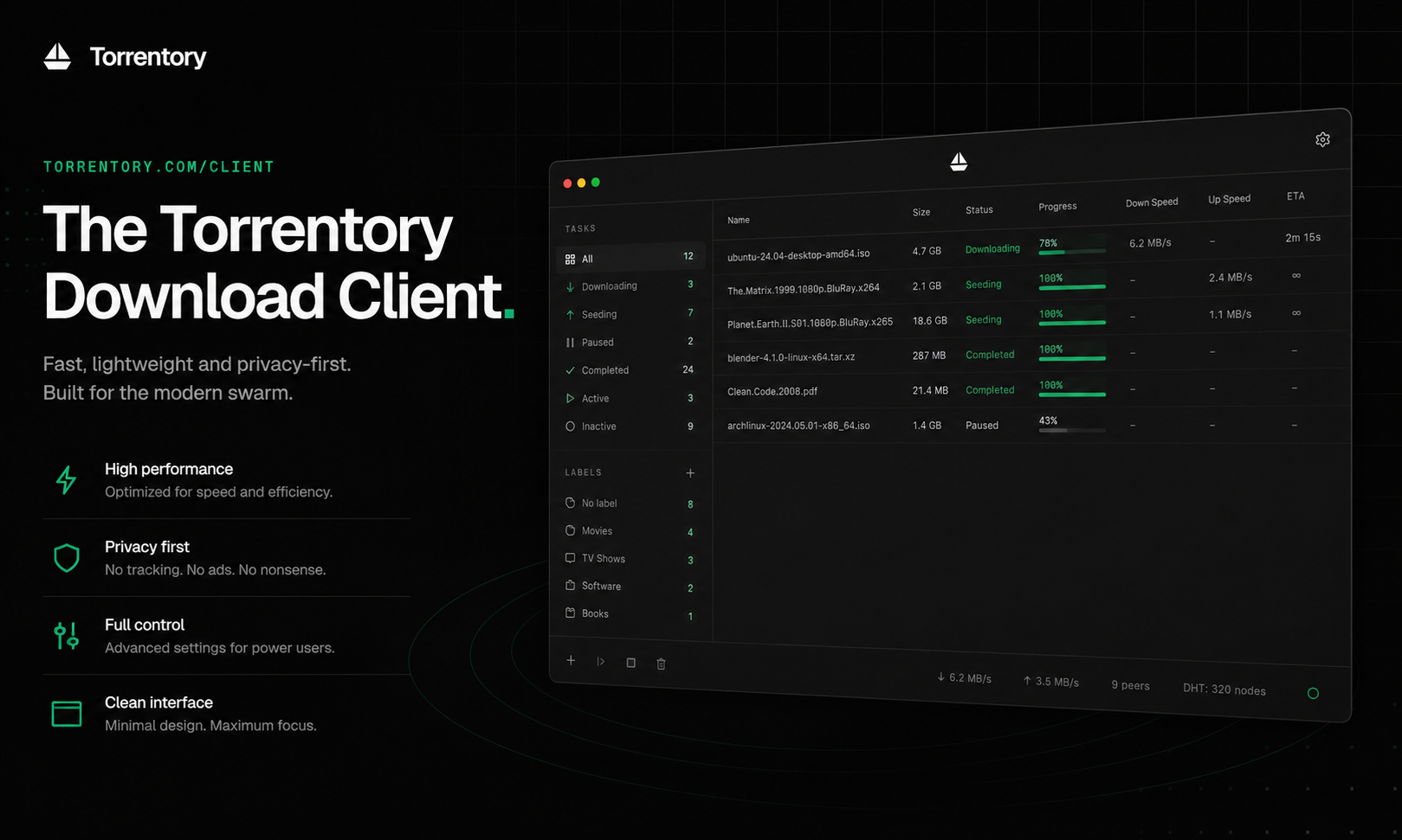 Introducing Torrentory Client editorial cover